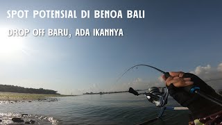 Spot potensial mancing di denpasar bali, dengan minow dan micro jig