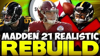 Mac Jones Pittsburgh Steelers Realistic Rebuild After The Trade Update! Madden 21 Rebuild