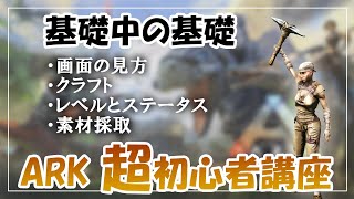 【ARK】初めの一歩!!超初心者講座