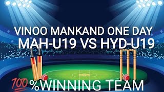 MAH-U19 VS HYD-U19 DREAM11|| MAH-U19 VS HYD-U19 DREAM11 PREDICITION || MAH-U19 VS HYD-U19 DREAM11