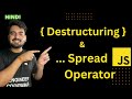 Javascript Destructuring & Spread Operator 🔥 | In Hindi | Engineer Codewala