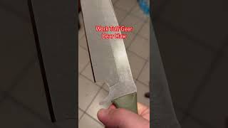 Vintage Washed Finish by Work Tuff Gear #knifereview #fixedblade #bearclaw #auroraborealisknives