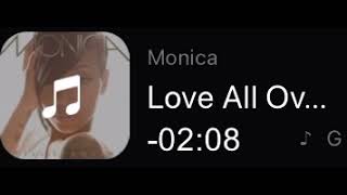 Monica Love All Over Me high pitched with Love Jones background