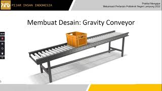 Learn to Design a Gravity Conveyor in less than 1 Hour Using Autodesk Inventor