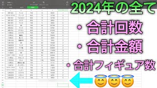 2024年に一番くじに使った金額計算したら、ビッグバンインパクトだった。