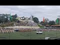 Independence day celebration 2022 at Aizawl Chief guest inspecting parade