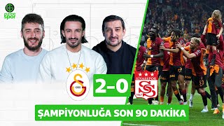 Galatasaray 2-0 Sivasspor | Hasan Kabze, Serhat Akın ve Berkay Tokgöz