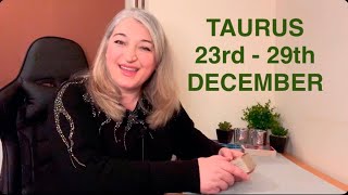 TAURUS💫”What Is Unfolding For You Will SURPRISE You!” 23rd - 29th December