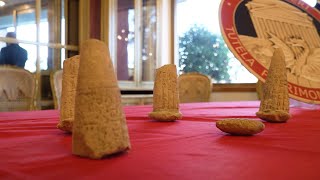 Italy returns ancient Iraqi artifacts seized in raids on illegal traffickers