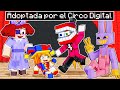 ¡Adoptada por el ASOMBROSO CIRCO DIGITAL en Minecraft!