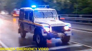 [ALLUVIONE] Land Rover Defender 110 Protezione civile Cantù in emergenza.