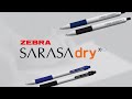 Antimicrobial SARASA dry X1+ AND SARASA dry X20+ | Zebra Pen