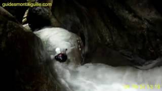 Canyoning Grenoble Bourg d'Oisans - canyon des moules marinieres