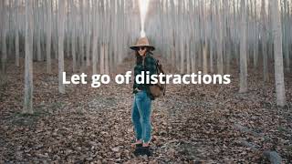 Let go of your distractions - MGTOW