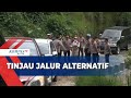 Polres Tanah Karo Tinjau Jalur Alternatif Berastagi - Medan