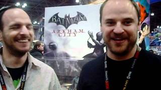 Batman Arkham City interview 2011 New York Comic con