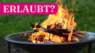 Feuerkörbe im Garten? Darauf solltet ihr achten