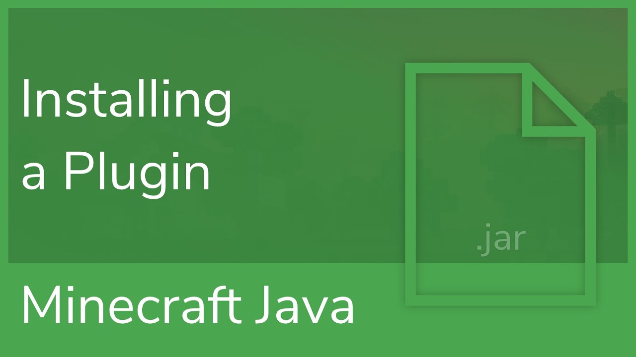 Installing A Plugin - YouTube