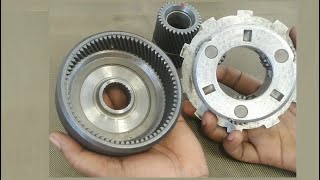 How Planetary gear set operates