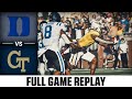 Duke vs. Georgia Tech Full Game | 2022 ACC Football