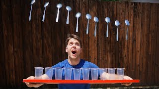 Impossible Spoon Trick Shot!
