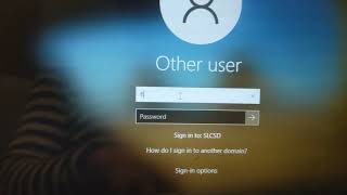 Logging on to a district device
