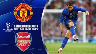 Arsenal vs Manchester United: Extended Highlights | UCL Semi-Finals 2nd Leg |