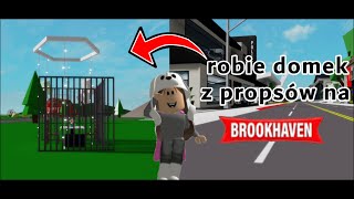 buduje domek z propsów na brookhaven :) Roblox #roblox #brookhaven