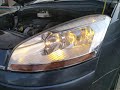 Change headlight or main beam bulb on Citroen C4 Grand Picasso