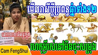 លោកយាយមើលផ្លូវក្នុង, មើលរាសីប្តីប្រពន្ធឆ្នាំទាំង១២ ទាយច្បាស់ដូចថ្ងៃអញ្ចឹងមិនបានមើលតិចស្តាយ