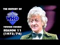 The History of Doctor Who Viewing Figures: Season 11 (1973/74)