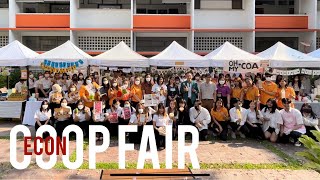 COOP Fair Econ KU งานออกร้านธุรกิจสหกรณ์และธุรกิจวิสาหกิจชุมชนจำลอง