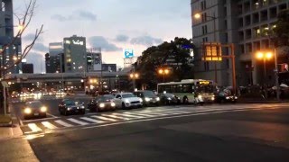 【大阪街ネタ】淀屋橋大阪市役所前の8車線道路