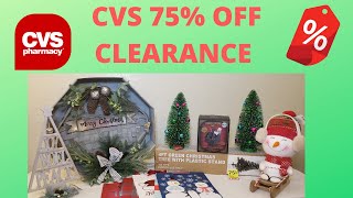 CVS 75% OFF CLEARANCE