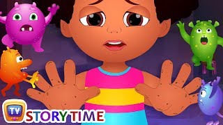 Chiku Learns To Wash Her Hands - ChuChuTV Storytime Good Habits Bedtime Stories for Kids