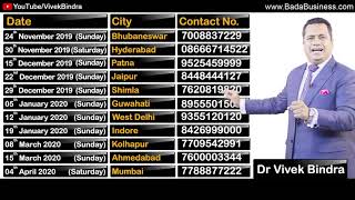 94 My India Tour   Fans Meet   Bounce Back Returns   Dr Vivek Bindra