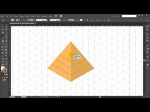 How to draw ISOMETRIC EGYPTIAN PYRAMID in Adobe Illustrator - Tutorial #6 How to draw ISOMETRIC EGYPTIAN PYRAMID in Adobe Illustrator - Tutorial #6