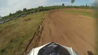 Latvian championship Vilaka 1st moto GoPro Tamur Talviku 125cc