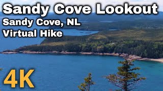 4K Virtual Hike - Sandy Cove Lookout - Sandy Cove, Newfoundland and Labrador