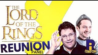 Lord of the Rings Reunion Panel at The RHODE ISLAND COMIC CON 2017