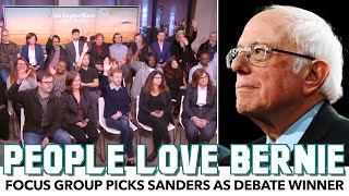 Focus Group LOVES Bernie After Watching Debate