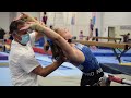 behind the scenes level 9 high performance camp day 1 region 5 gymnastics