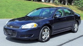 2007 Chevy Impala LS V6 Start Up, Review, Full Tour and Test Drive