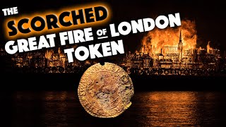 The SCORCHED Great Fire of London token FOUND Mudlarking The Thames Foreshore!