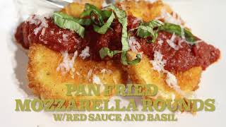 The Best Pan Fried Mozzarella