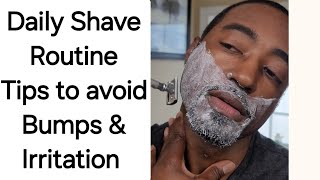 Black men Shaving Tips - Shave with the GRAIN