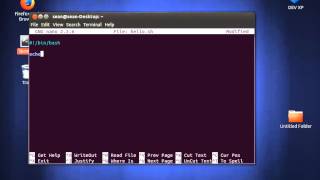 Introduction To BASH scripting (HELLO WORLD)
