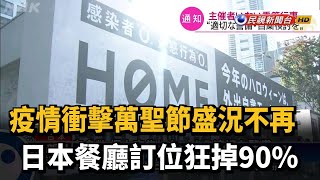 疫情衝擊萬聖節盛況不再 日本餐廳訂位狂掉90%－民視新聞