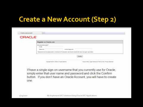 Create a New Account for My Oracle Support Create a New Account for My Oracle Support