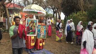 Celebration of Epiphany in Zeway, Ethiopia.አስገራሚው የጥምቀት በዓል አከባበር በዝዋይ ሐይቅ 2014 ዓ/ም ©Abrham Fantu